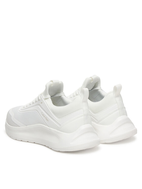 Calvin Klein Сникърси Calvin Klein Light Eva Run Sock Mesh HW0HW03023 Бял