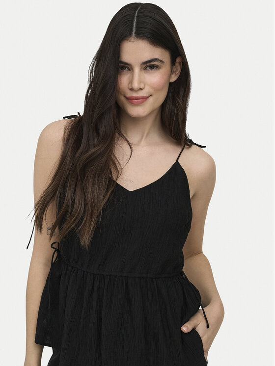 ONLY ONLY Marškinėliai Nele 15370325 Juoda Regular Fit