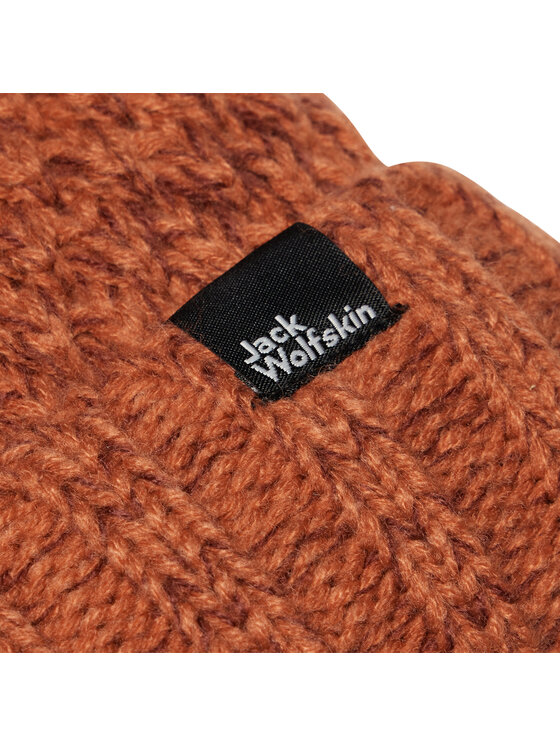 Jack Wolfskin Czapka Jack Wolfskin Highloft Knit 1908011 Pomarańczowy