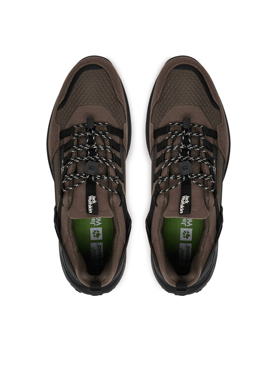 Jack Wolfskin Трекінгові черевики Jack Wolfskin Dromoventure Athletic Texapore Low M A63297 Коричневий