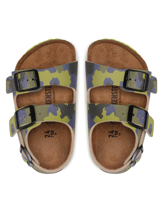 Birkenstock Босоніжки Birkenstock Milano Kinder 1022186 Зелений