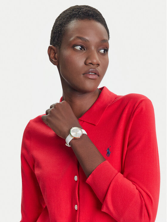 U.S. Polo Assn. Pulkstenis U.S. Polo Assn. Rainbow USP8427WH Balts