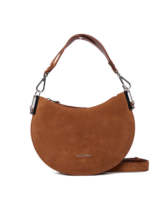Coccinelle Сумка Coccinelle QKG Coccinellesunup Suede E1 QKG 13 03 01 Коричневий