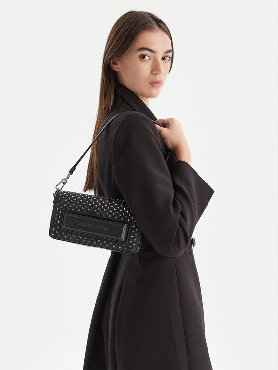 KARL LAGERFELD Kabelka KARL LAGERFELD A4W30083 Čierna