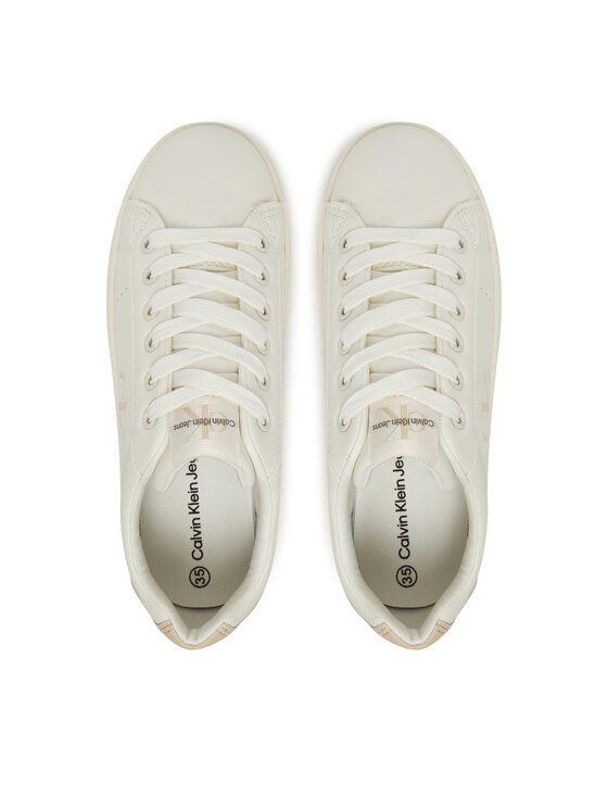 Calvin Klein Jeans Sneakers Calvin Klein Jeans V3X9-82082-1355A472 Écru