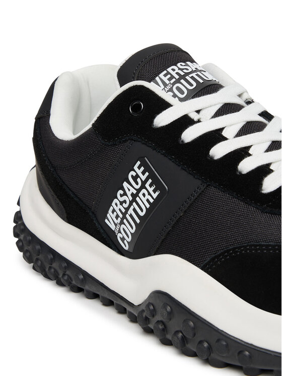 Versace Jeans Couture Снікерcи Versace Jeans Couture 79YA3SN4 ZSD02 Чорний