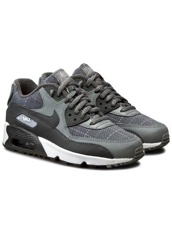 Nike Laisvalaikio batai Nike Air MAx 90 Se Ltr (Gs) 859560 001 Pilka