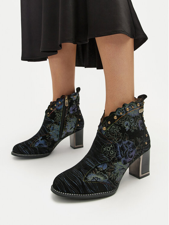 Laura Vita Členková obuv Laura Vita Kacio 02 Modrá