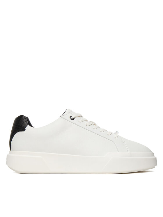 Calvin Klein Sneakersy Calvin Klein Chunky Cupsole Laceup Clean Lth HM0HM02239 Biały