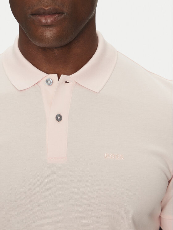 BOSS BOSS Поло Pallas 50468362 Рожевий Regular Fit