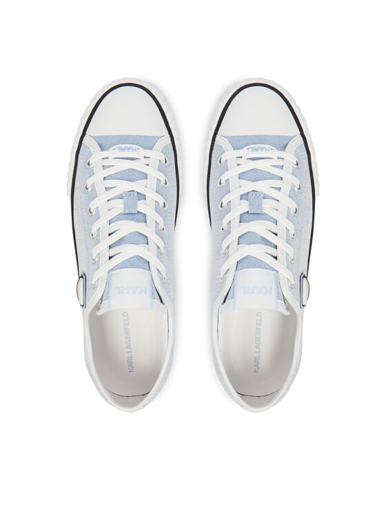 KARL LAGERFELD Кеди KARL LAGERFELD Kampus Max NFT KL60424G Голубий