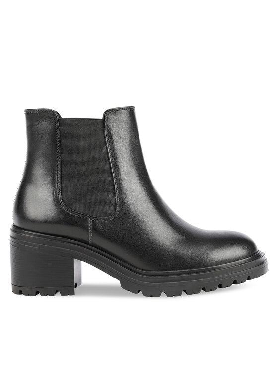 Geox Klassische Stiefeletten Geox D Damiana D16QCG 00043 C9999 Schwarz