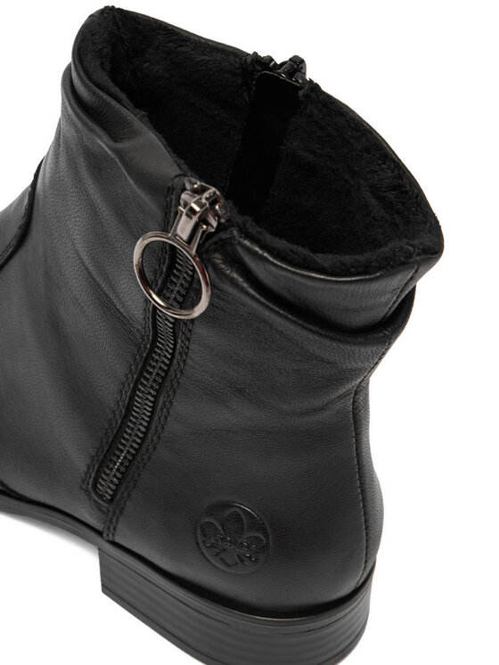 Rieker Μποτάκια Rieker CEO-77041-01 Μαύρο