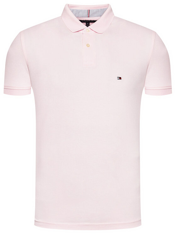 Tommy Hilfiger Tommy Hilfiger Polo majica 1985 MW0MW17770 Roza Regular Fit