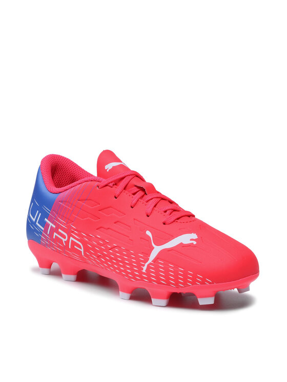 Puma Buty do piłki nożnej Puma Ultra 4.3 Fg/Ag Jr 106538 01 Czerwony