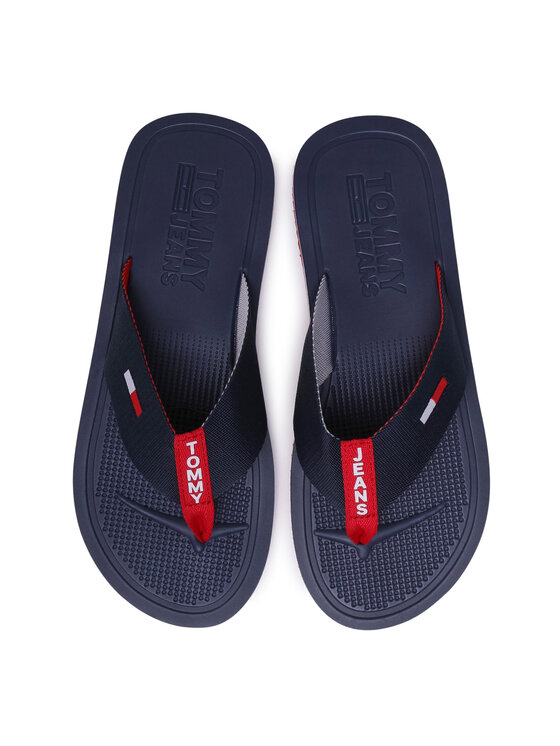 Tommy Jeans Chancletas Tommy Jeans Comfort Footbed Beach Sandal EM0EM00434 Azul marino