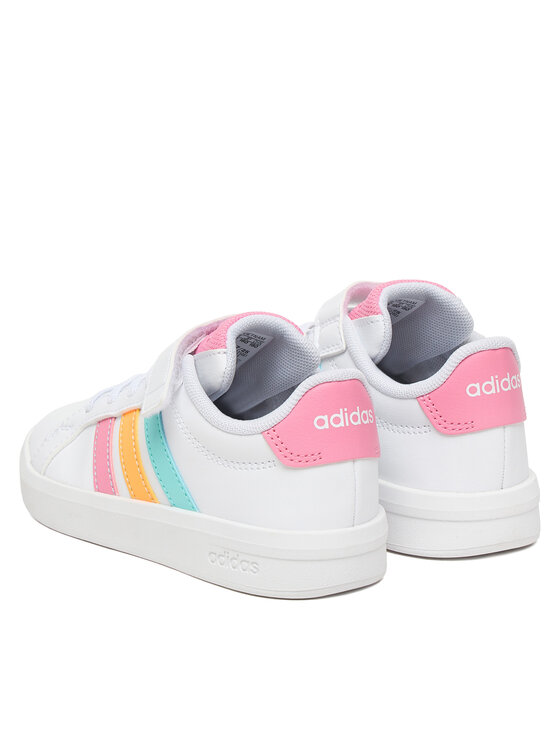adidas Снікерcи adidas Grand Court 3.0 El C KI6503 Білий