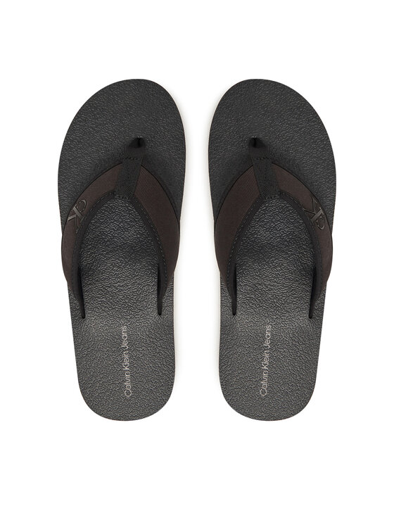 Calvin Klein Jeans Japanke Calvin Klein Jeans Thong+ Cv YM0YM01235 Crna