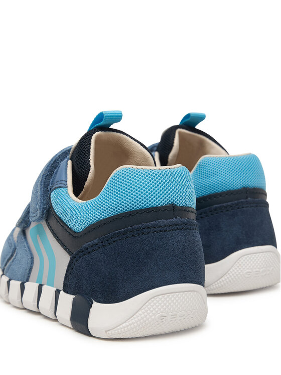 Geox Сникърси Geox B Iupidoo Boy B3555D 02214 C4S1L Син