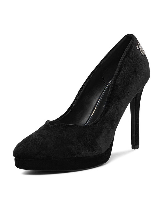 Juicy Couture Čevlji z visoko peto Juicy Couture EO-C5168-1 Črna