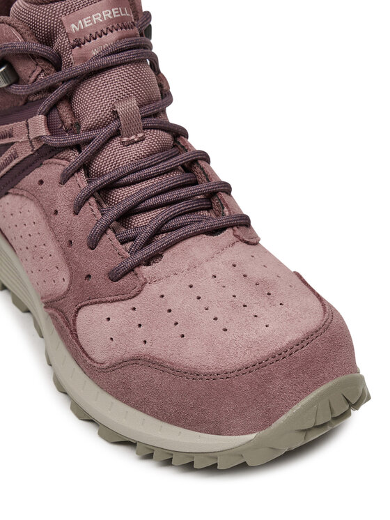 Merrell Черевики туристичні Merrell Wildwood Mid Ltr Wp J068104 Бордовий