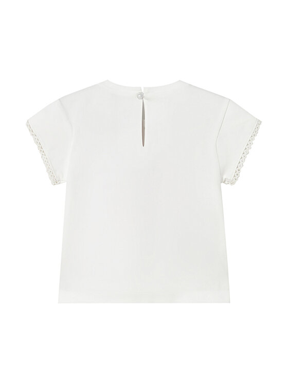Mayoral Mayoral Camiseta 1079 Blanco Regular Fit