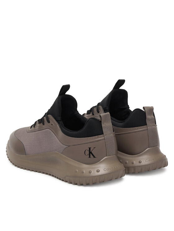 Calvin Klein Sneakers Calvin Klein Eva Runner Laceup Sock Mat Mix YM0YM01443 Maro