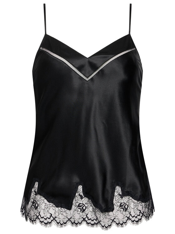 Simone Pérèle Simone Pérèle Pizsama felső Nocturne 17F900 Fekete Comfort Fit