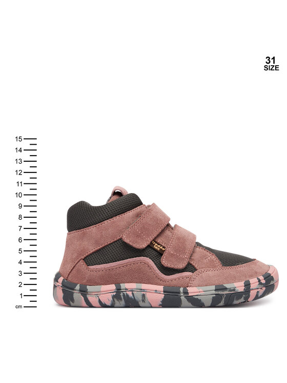 Froddo Šnurovacia obuv Froddo Barefoot Te Fun Autumn G3110262-4 D Ružová