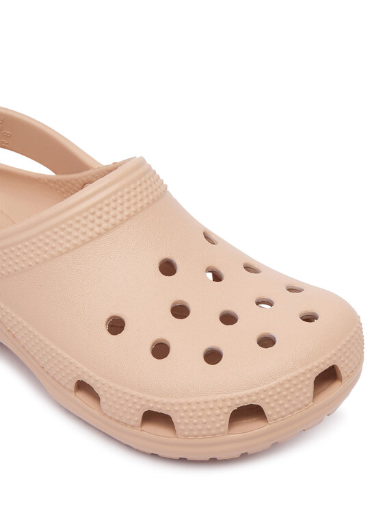 Crocs Шльопанці Crocs Classic Metallic Buckle Clog K 214228 Бежевий