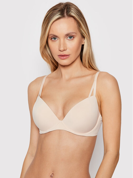 Calvin Klein Underwear Calvin Klein Underwear Grudnjak push-up 000QF6016E Écru