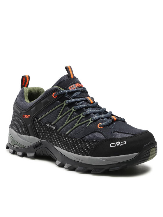 CMP Трекінгові черевики CMP Rigel Low Trekking Shoe Wp 3Q54457 Чорний