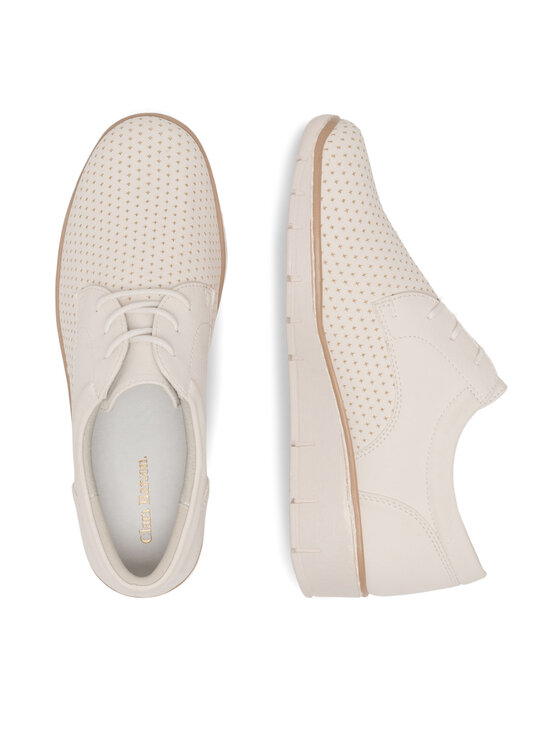 Clara Barson Īsi apavi Clara Barson Ceecee WS6075-03 Balts