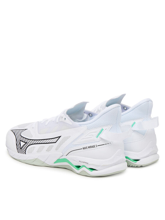 Mizuno Halové topánky Mizuno Wave Mirage 5 X1GA2350 Biela