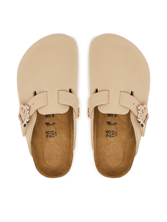 Birkenstock Шльопанці Birkenstock Boston Flower Buckle 1030630 S Бежевий