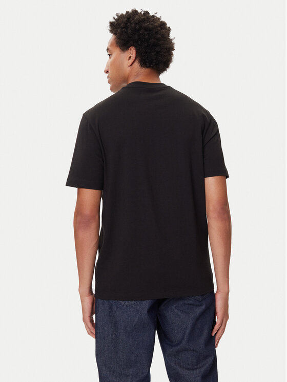 HUGO HUGO Camiseta Denrith 50544543 Negro Regular Fit