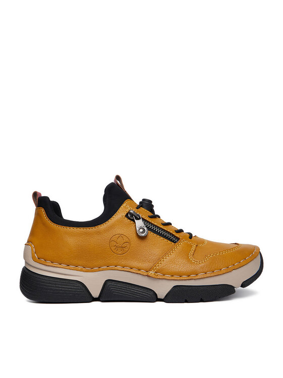 Rieker Sneakersy Rieker CEO-45951-68 Żółty