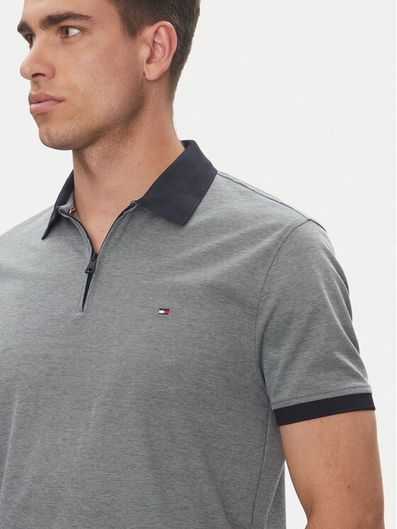 Tommy Hilfiger Tommy Hilfiger Polo majica MW0MW38492 Modra Regular Fit
