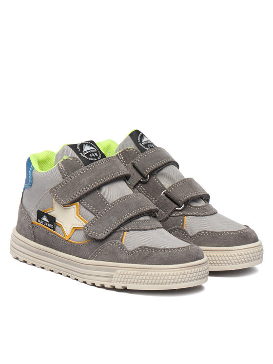 Naturino Sneakersy Naturino Hess 3 Vl Wp. 2018595-02-1B06 S Šedá