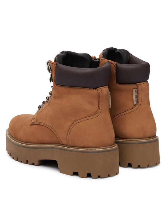 Tommy Jeans Botas Tommy Jeans Tjw Platform Nubuck Boots EN0EN03114 Beis
