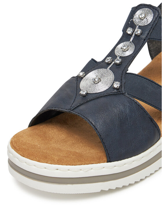 Rieker Sandale Rieker V0287-14 Bleumarin