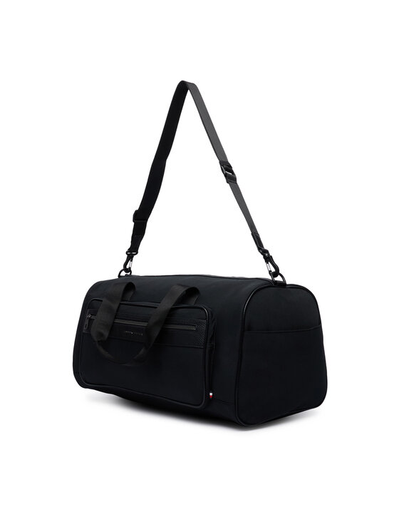 Tommy Hilfiger Taška Tommy Hilfiger Th Repreve Duffle AM0AM14447 Černá