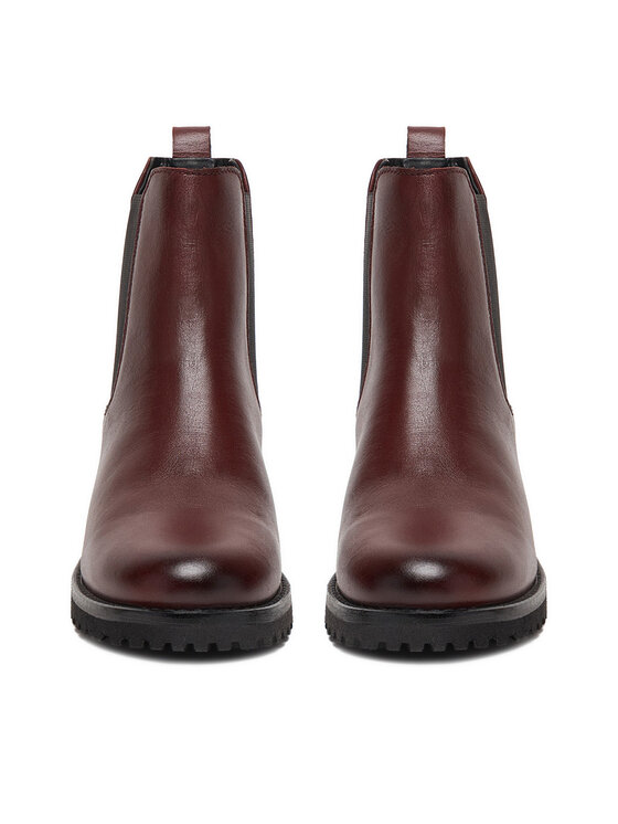 Lasocki Členková obuv Lasocki CEO-WI23-TR24-02 Bordová