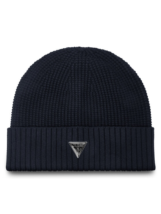 Guess Šalles un cepures komplekts Guess M4BZ14 Z2W80 Tumši zils