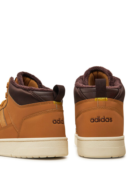adidas Snīkeri adidas Rapid Court Mid Winterized JR0171 Brūns