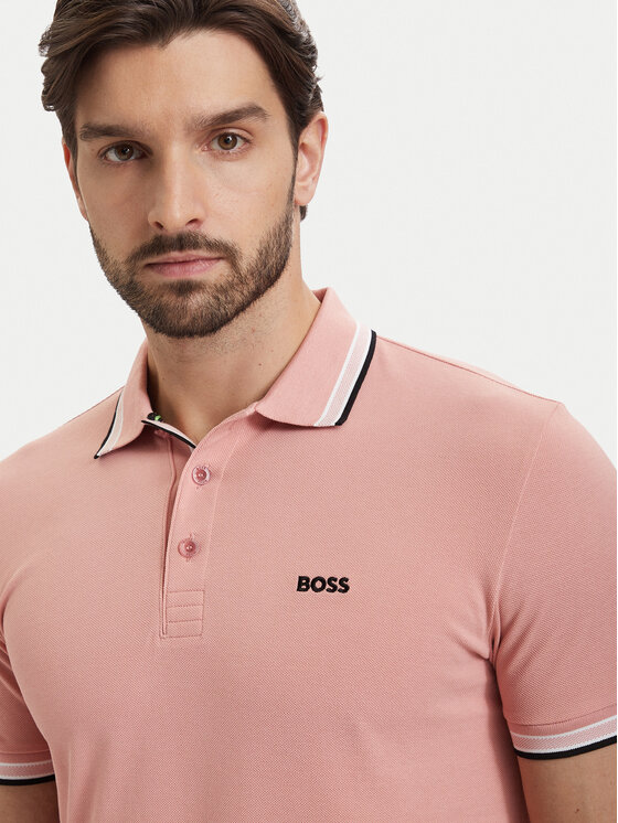 BOSS BOSS Polo Paddy 50469055 Rosa claro Regular Fit