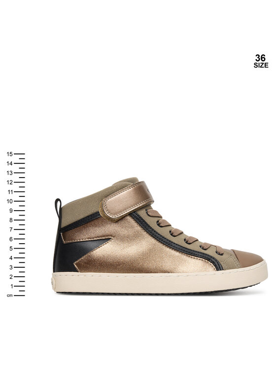 Geox Sneakersy Geox J Kalispera J944GM 0NFGN C0533 D Hnědá