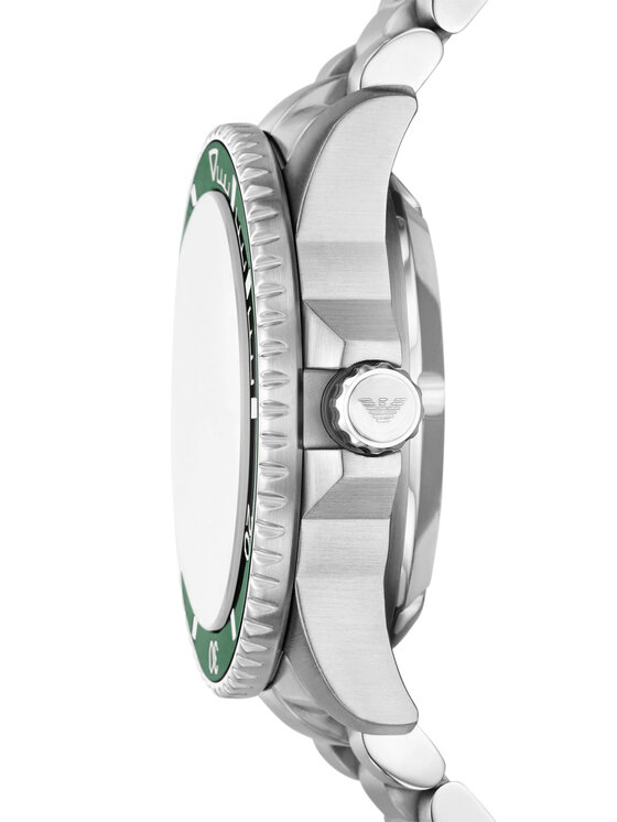 Emporio Armani Годинник Emporio Armani Sea Explorer AR60088 Срібний