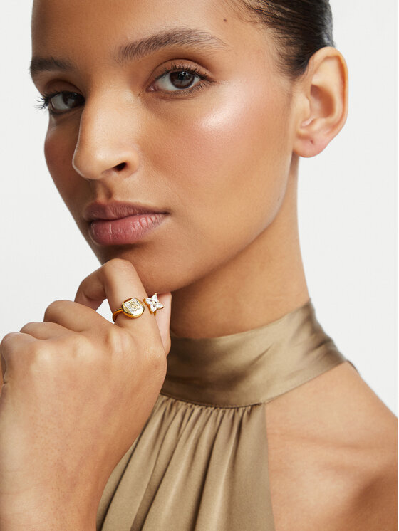 Guess Anillo Guess JUBR06 473JW Oro