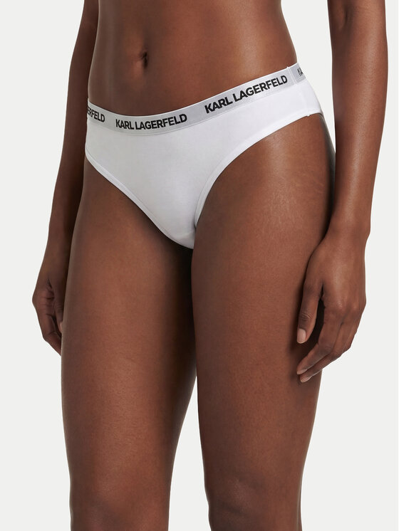 KARL LAGERFELD KARL LAGERFELD Conjunto de tangas B1W47031 Blanco